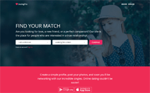 Dating site demo by PG Dating Pro